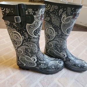 J Minever waterproof rubber boots!Nwt